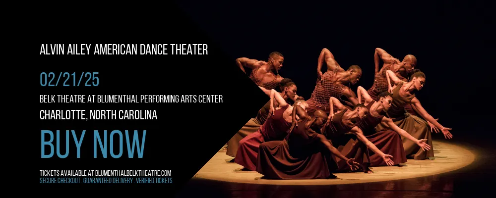 Alvin Ailey American Dance Theater at Belk Theatre at Blumenthal Performing Arts Center