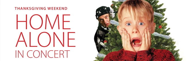 Charlotte Symphony Orchestra: David Glover – Home Alone In Concert